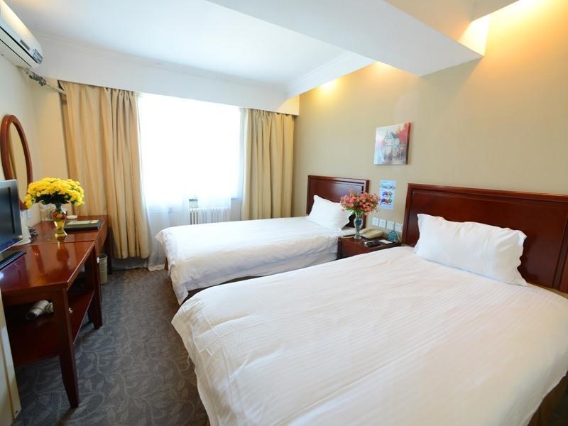 Greentree Inn Shandong Yantai Development Zone International Airport Shell Hotel Penglai Exterior foto